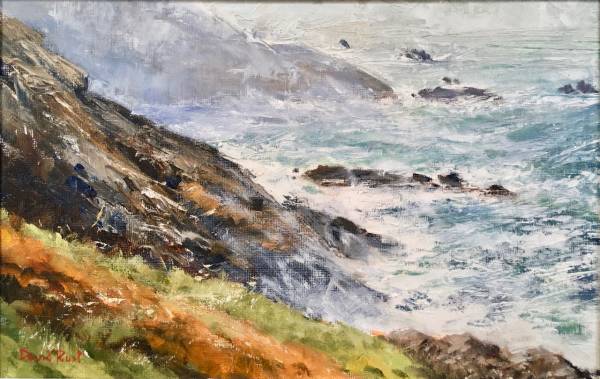 - Oil on Board, Painting by David Rust, measuring 19 x 30 cm (H x W) framed at 38 x 49 cm £475